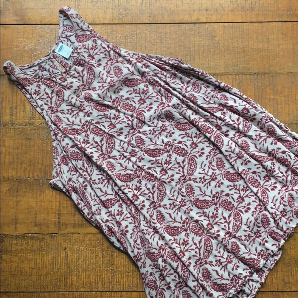 Old Navy Red and White Top